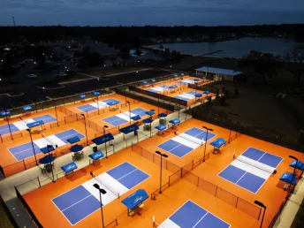 Thi công sân pickleball PAVEFLOR 6NO