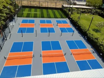 Thi công sân pickleball PAVEFLOR NO6