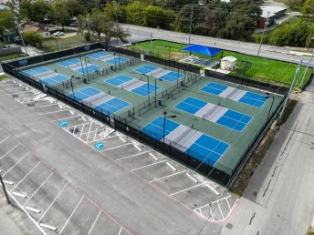 Thi công sân pickleball USA DECOTURF 8C 2026