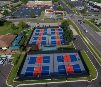 Thi công sân pickleball LAYKOLD US OPEN 7C