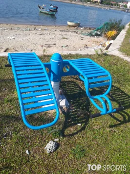 Thiết bị máy tập thể dục thể thao công viên Lưng bụng